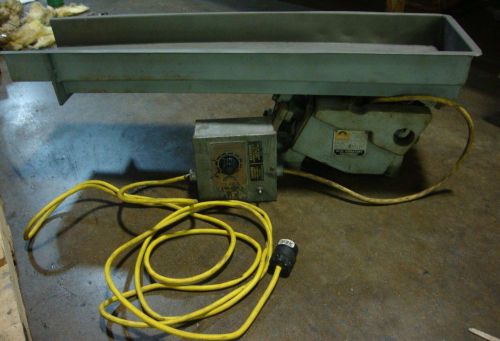 48a eriez magnetics vibratory feeder with controller for sale