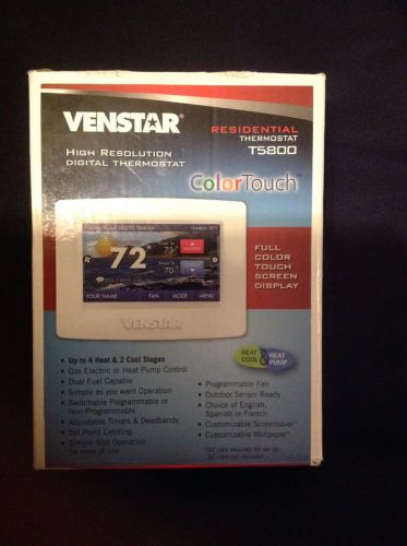 Venstar T5800 Color Thermostat from with Touchscreen