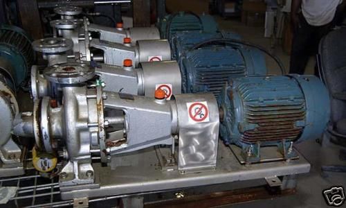 MCS Pump W/Motor 2&#034; Inlet 1 1/4&#034; Outlet Siemens 5HP