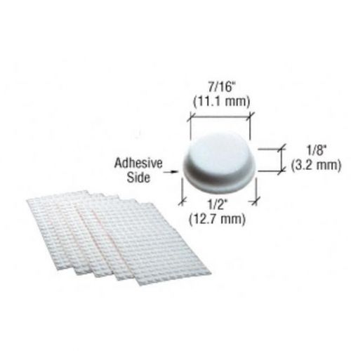 CRL Convenient Pack of White Protective Bumpads - Pack of 1000