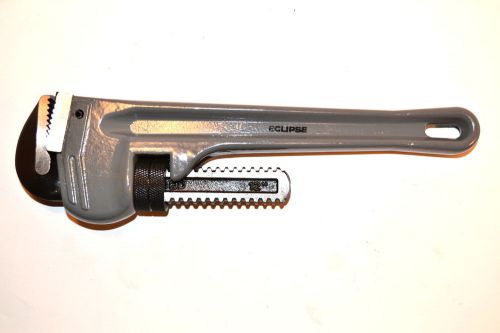 NOS Eclipse UK 12&#034; HD ALUMINUM PIPE WRENCH 2&#034; (50mm) capacity EAPW12