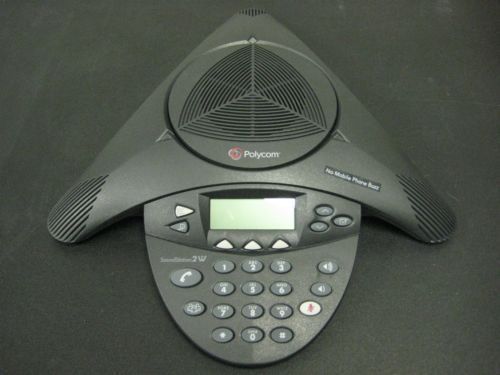 Ploycom SoundStation 2W Wireless Conference Phone works fine