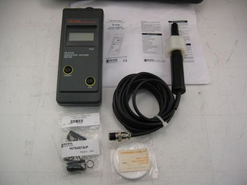 Hannah instruments hi 9142 portable waterproof dissolved oxygen meter for sale
