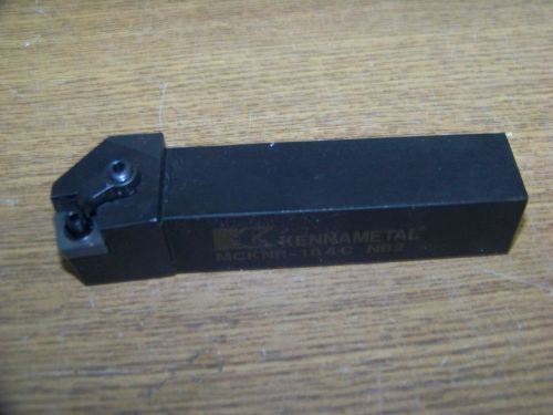 KENNAMETAL MCKNR-164C  INDEXABLE TOOL HOLDER VERY GOOD CONDITION  1 &#034; SQUARE