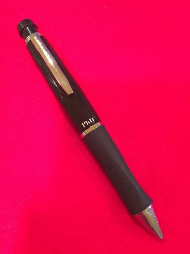 Sanford Phd Pen Ergonomic Triangular Grip Ballpoint Pen Black Ink Black Design