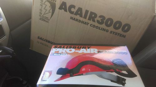 NEW SALISBURY ACAIR3000 HARD HAT COOLING SYSTEM !! WORKFLOW AC AIR 3000