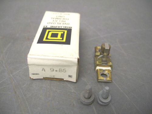 SQUARE D OVERLOAD RELAY THERMAL UNIT CAT#A9.85 *NIB*  LOT of 2