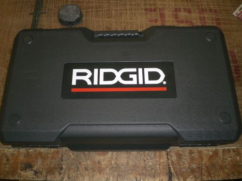 Ridgid 21218 Case For 11-R/12-R Die Head &amp; Ratchet, Plastic Bodied