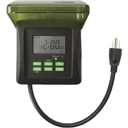 Woods ind. 50015 digital outdoor timer-7-day outdoor timer for sale