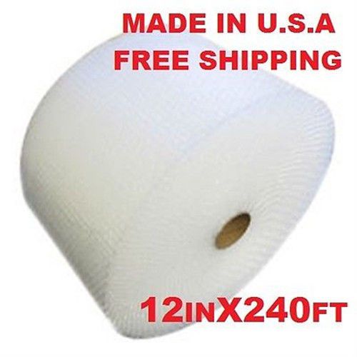 1 Roll Packing Shipping Cushion Bubble Wrap 240 ft x 12&#034; Small Sealed Air 3/16&#039;&#039;