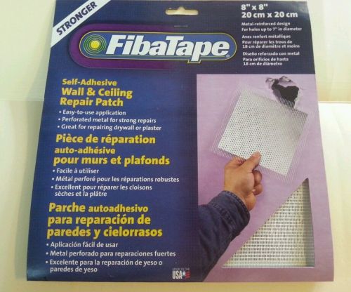 FibaTape self-adhesive wall and ceiling repair patch 8&#034;x8&#034;