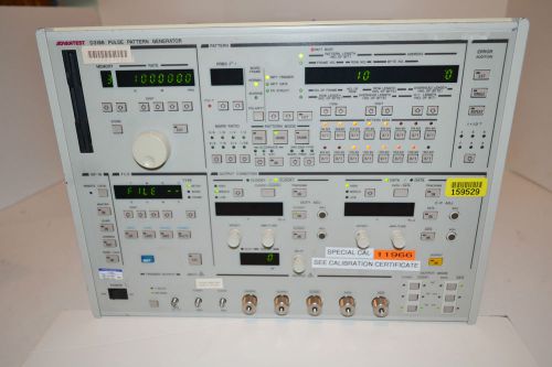 Advantest d3186 pulse pattern generator opt 10-70 150mhz-12ghz(last cal.2009) for sale