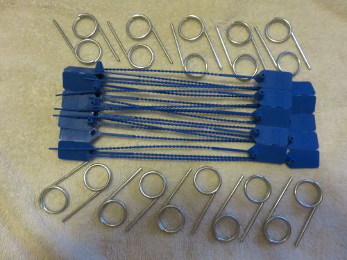 20 - Fire Extinguisher  Safety Pull Pins and 22 - TAMPER SEALS (Blue)