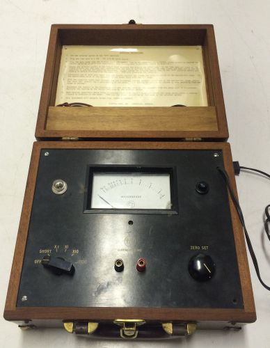 Vintage Electro-Tech TCS-150A Capacitor Tester Electric Meter Capacitance