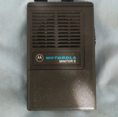 Motorola Minitor II and Base