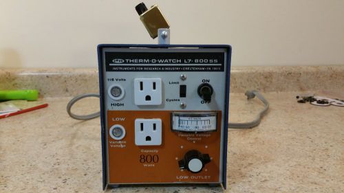 I2R / THERM-O-WATCH MODEL L7-800SS TEMPERATURE CONTROLLER
