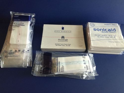 HUNTLEIGH BD4000 TWINS PAPERS &amp; SONICAID BD3000/4000 PAPER PACKS, KENDALL BELTS