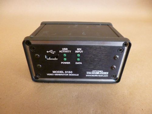 STUDIO TECHNOLOGIES 5150 VIDEO GENERATOR MODULE 720/1080