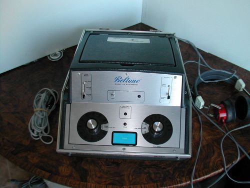Calibrated Beltone Portable Audiometer Air Only Current 2016 Calibration $