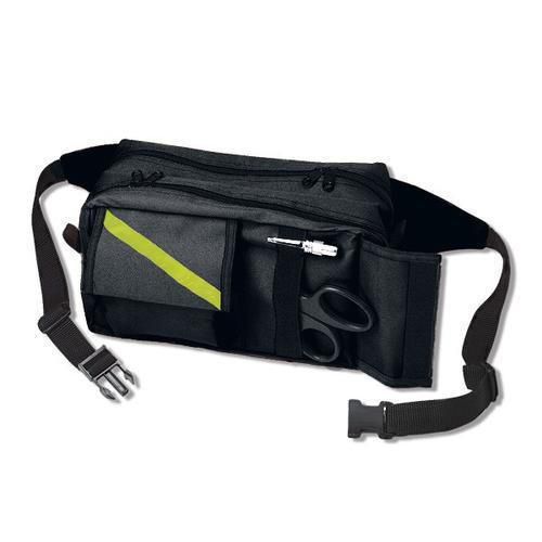 Emi 825 10&#034;l x 6&#034; h x 5&#034;w black ems rescue fanny pack for 20&#034; to 54&#034; waist for sale