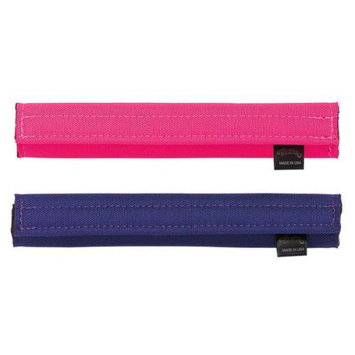 Weaver leather neoprene cattle noseband cover -2 per pack  pink &amp; purple for sale