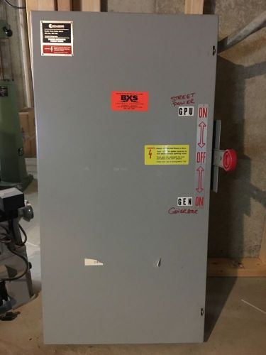 200 Amp Manual Transfer Switch