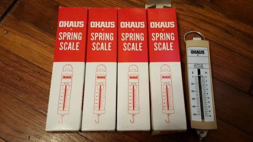 Lot of 4 Ohaus Spring Scales