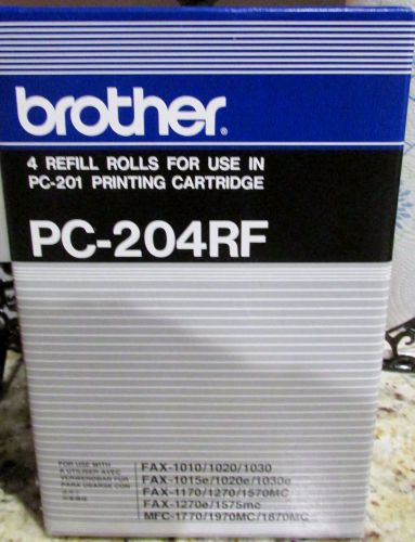 Brother PC-204RF 4 Pack THRM Refill