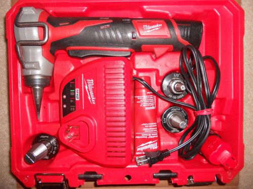 MILWAUKEE  2432-22  M12  Propex Expansion Tool  w/case  [excellent]