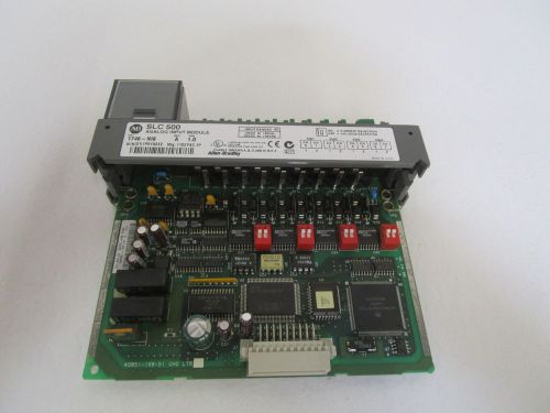 ALLEN BRADLEY ANALOG INPUT MODULE 1746-NI8 SER. A (AS PICTURED) *USED*