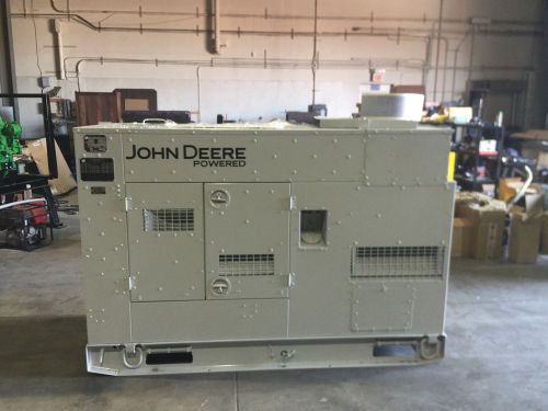 2010 John Deere Powered 60KW Diesel Generator,  450 hours