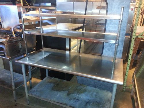 Work Table with Shelves 60 x 30 x 66(h)