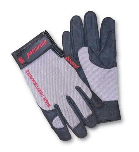 2 Pairs Safety Works FasGuard Clarino Construction and Yard Work Gloves - XL