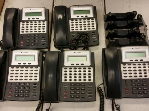 VERTICAL COMDIAL EDGE 120 TELEPHONE SETS LOT OF 5 USED
