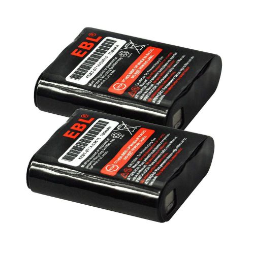 Motorola 53615 EBL® 2 Pack 3.6V 700mAh Replacment Battery for KEBT-071A/53615