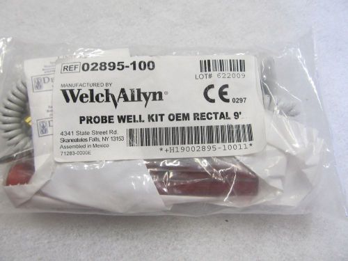Welch Allyn P/N 02895-100 Probe Well Kit OEM Rectal (new)