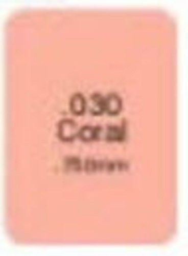 SHIM .030&#034;x24&#034;x48&#034; COLOR CODED CORAL  PLASTIC SHIM STOCK  11686-5