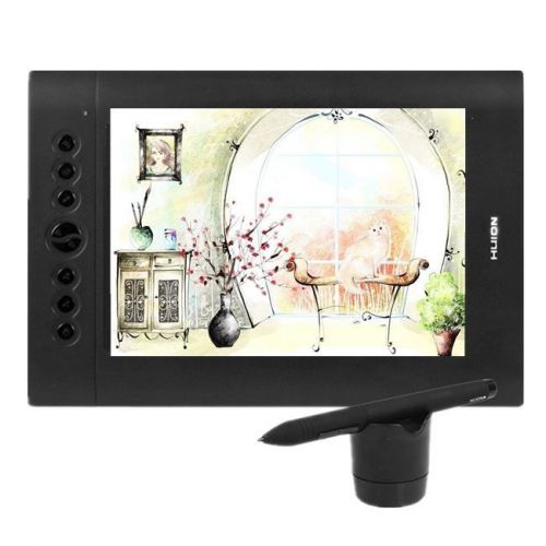 Huion H610 Pro Art Graphics Drawing Tablet 10x6.25 + Rechargeable Digital Pen