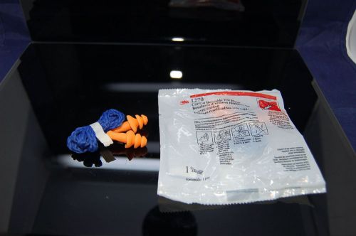 3M 1270 Corded Reusable Ear Plugs for Sleeping, Motorcycle, Studying, Working