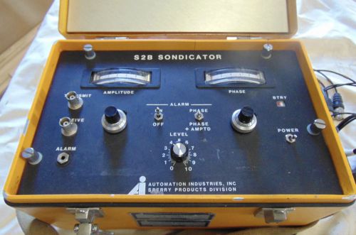 Sundicator Model S2B Ultrasonic Test Set  = Part #50D243