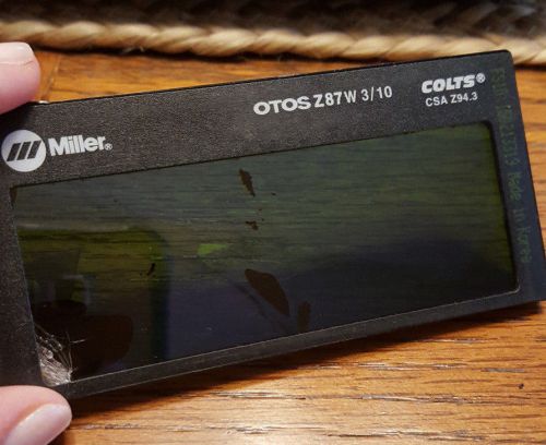 MILLER ELECTRIC 770226 Welding Lens (Damaged) 2 x 4 In, #10, FREE SHIPING %XX%
