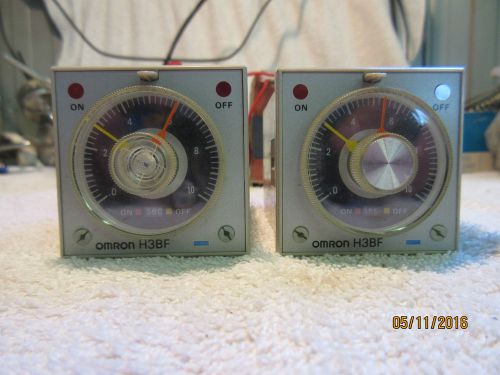 2 x Omron Timer and Relay Socket H3BF-8