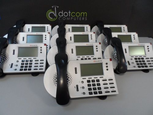 Lot 10x SHORETEL IP 530 VOIP  Phone S2 IP530 Silver Display Quantity See Pict&#039;s