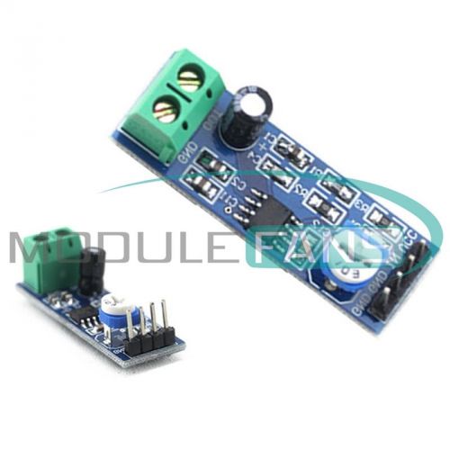 20 Times gain 5V-12V LM386 Audio Amplifier Module with 10K Adjustable Resistance