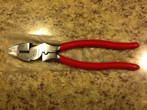 NEW MAC Tools Heavy Duty 9.5&#034; Linesman Pliers Wire Cutter Crimp Gripper