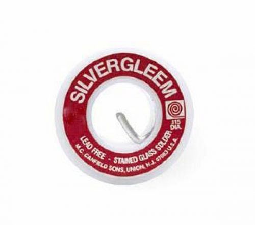 Lead free silvergleem solder wire - 1/2 lb spool for sale