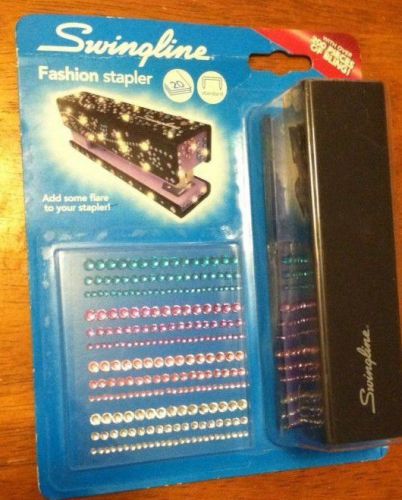Black Swingline Fashion Stapler With Over 200 Pieces of Bling!