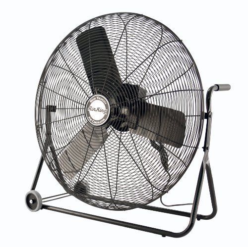 30 inch fan 3 speed  industrial floor high velocity pivoting 10 foot cord grade for sale