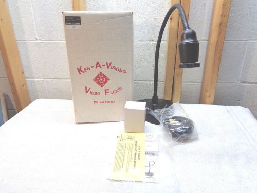 Ken-A-Vision Video Flex 6100 Flexible Document Video Camera~8mm~Brand New!