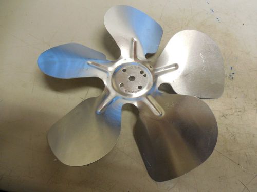 NO NAME 0200 ALUMINUM FAN 5 BLADE 1/4&#034; INCH ID 7-3/4&#034; INCH OD 28° DEG